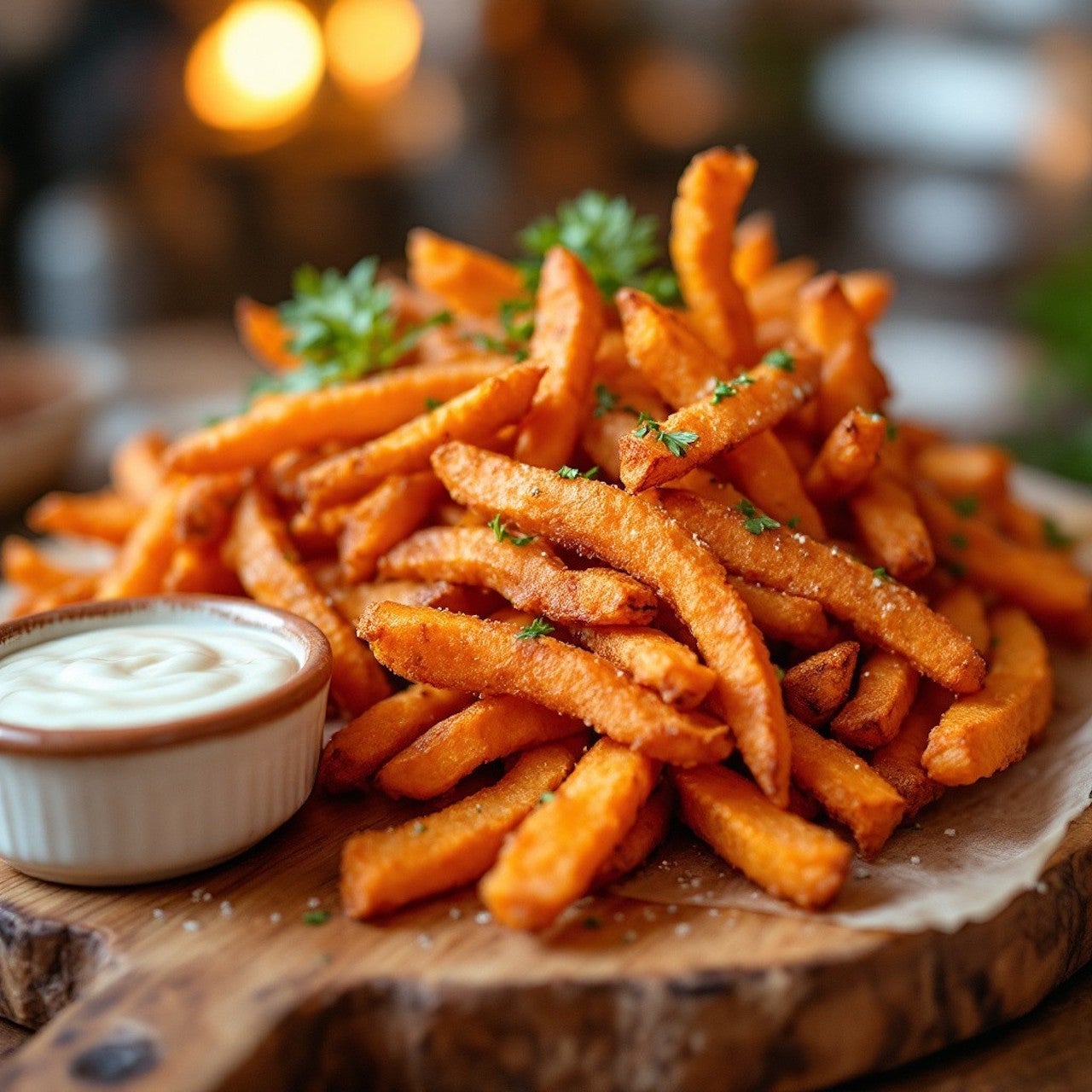 Frites de Patates Douces 🍠