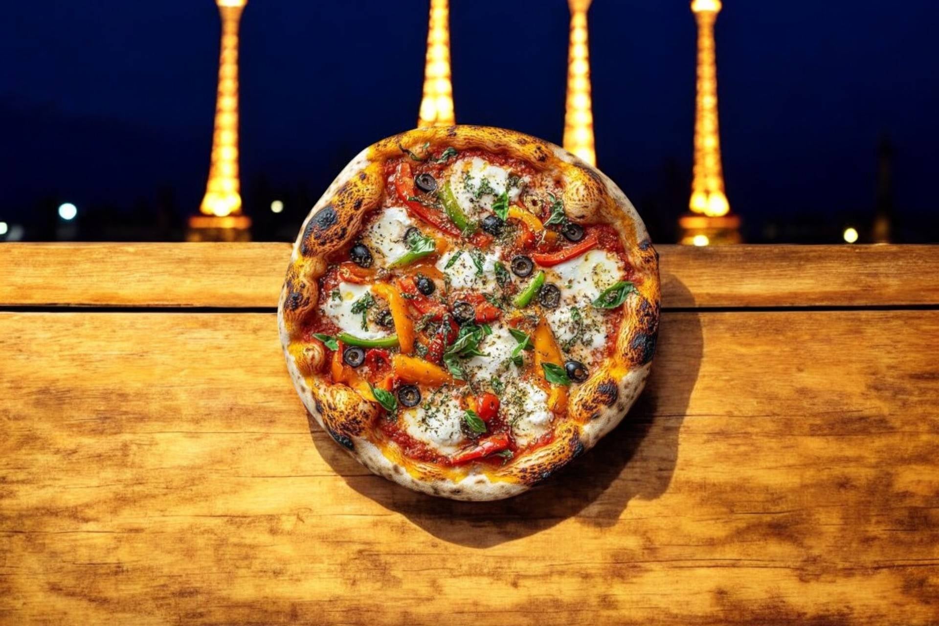 Pizza végétarienne🍕🍅