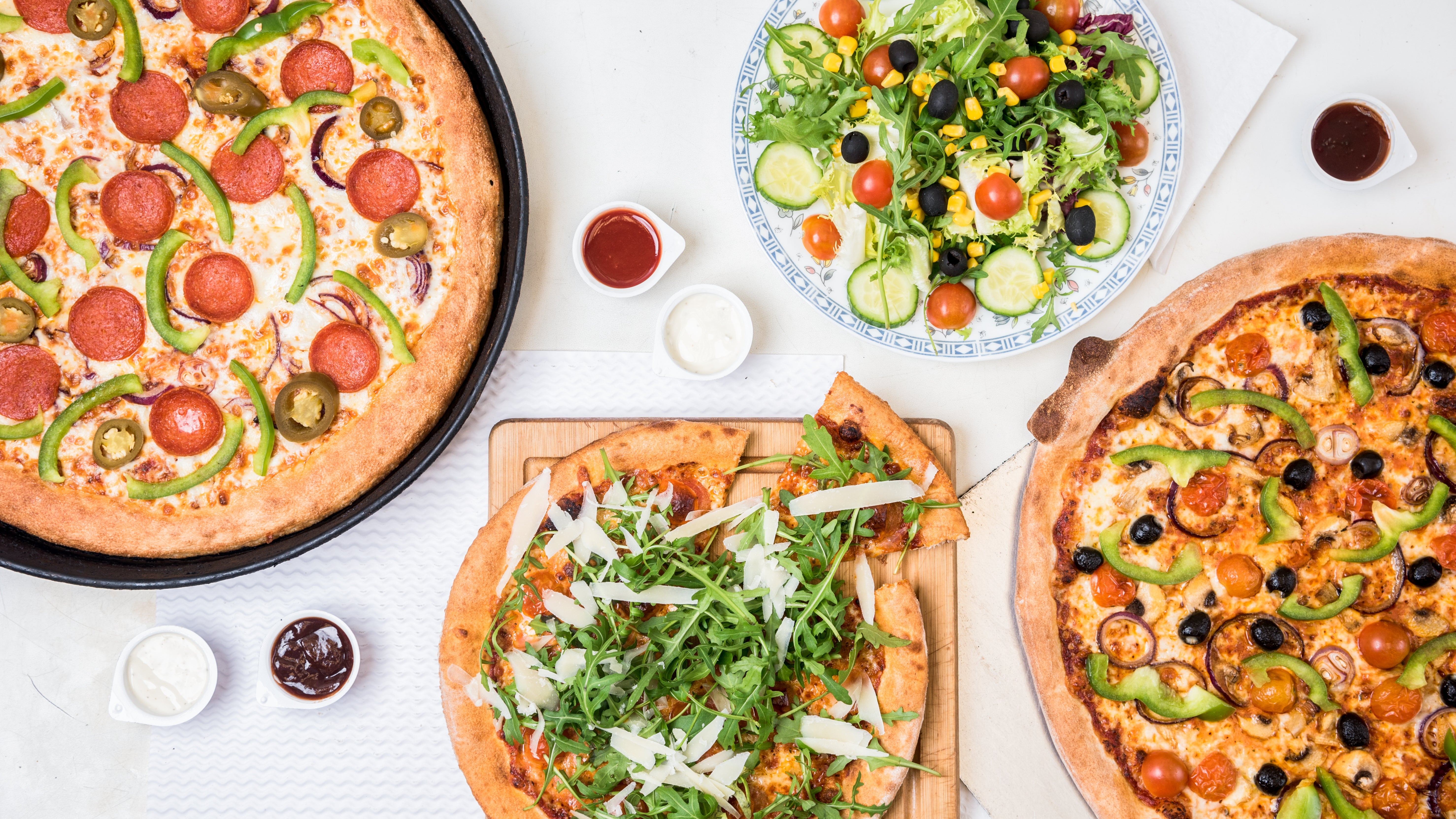 Olive 3 Pizza delivery from Battersea Order with Deliveroo