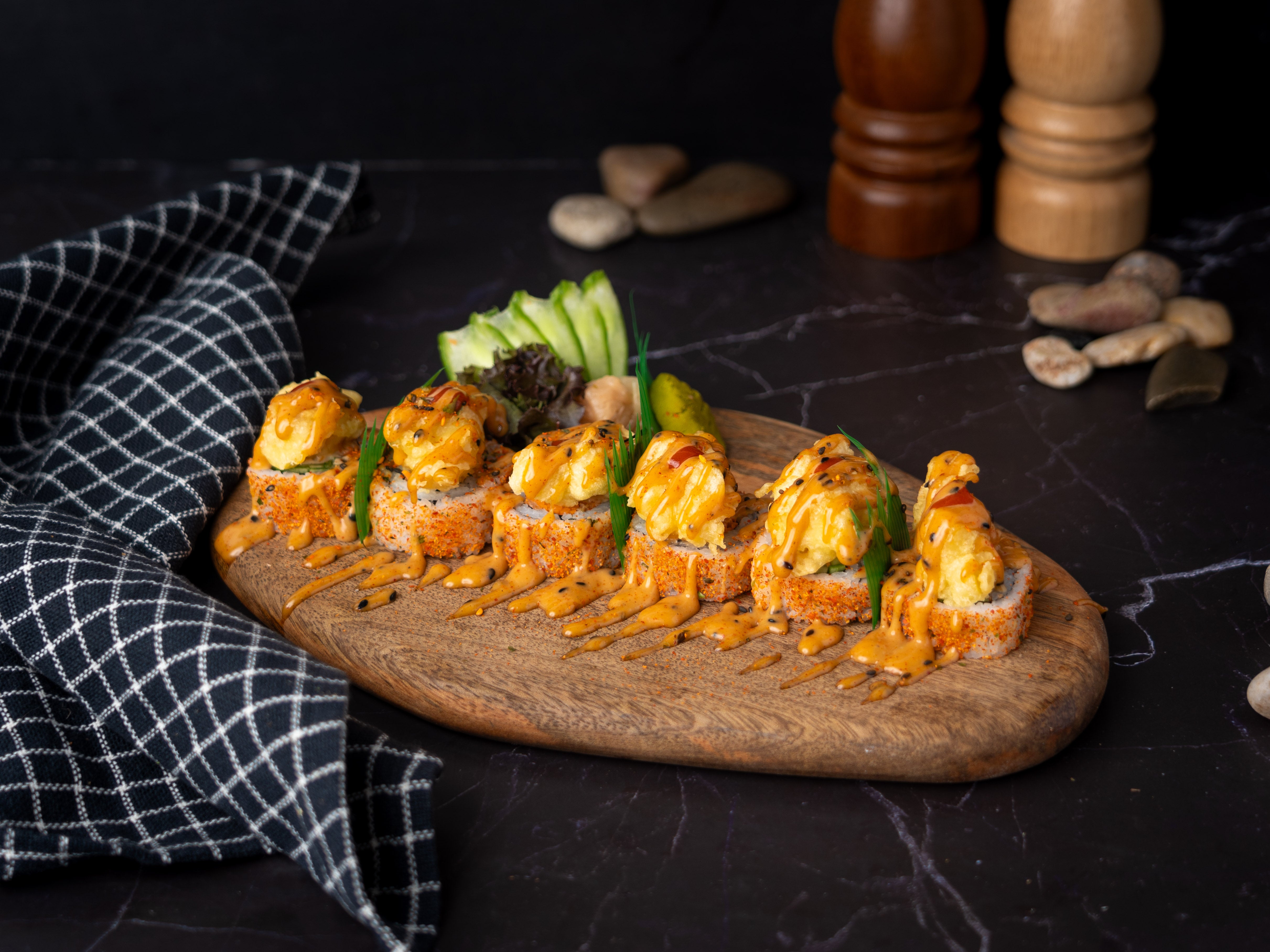 Crunchy Rock Shrimp Roll