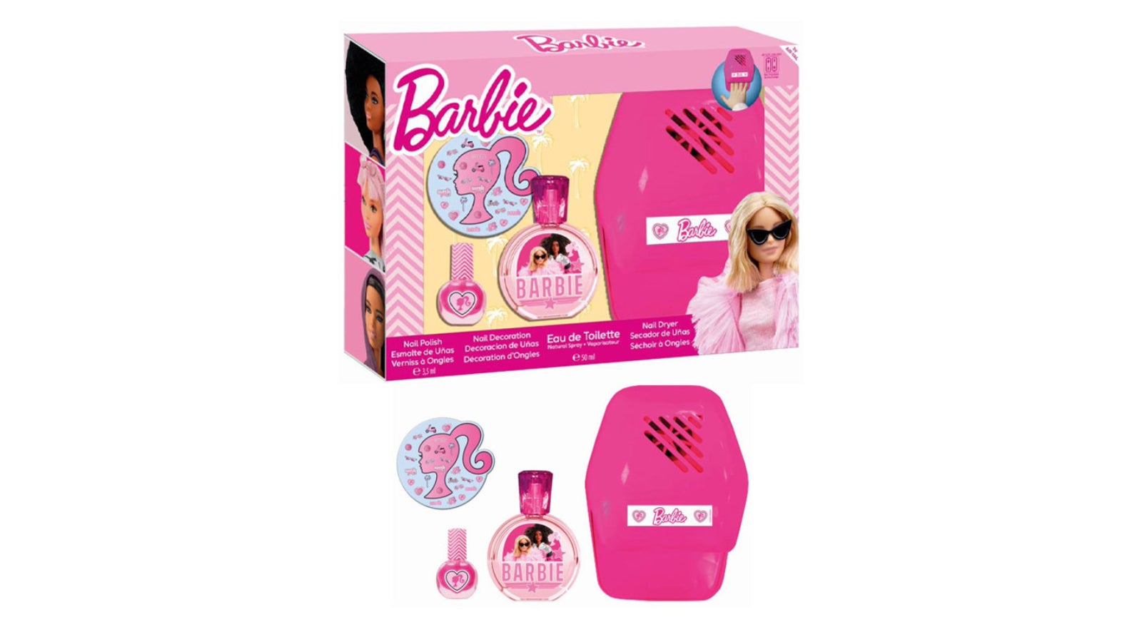 Barbie Set Edt 50 Ml + Manicure Kit
