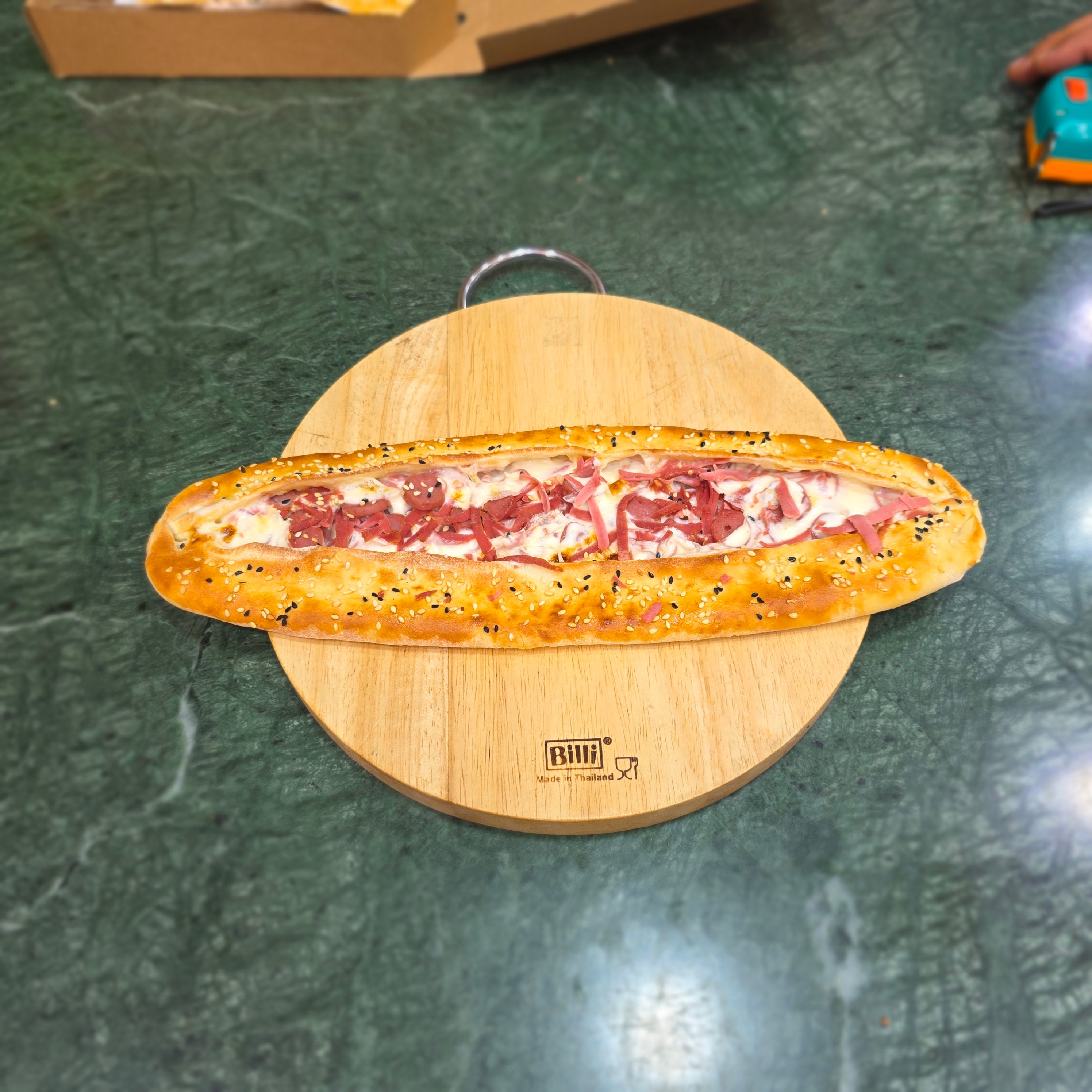Kraft Mortadella sausages  pide