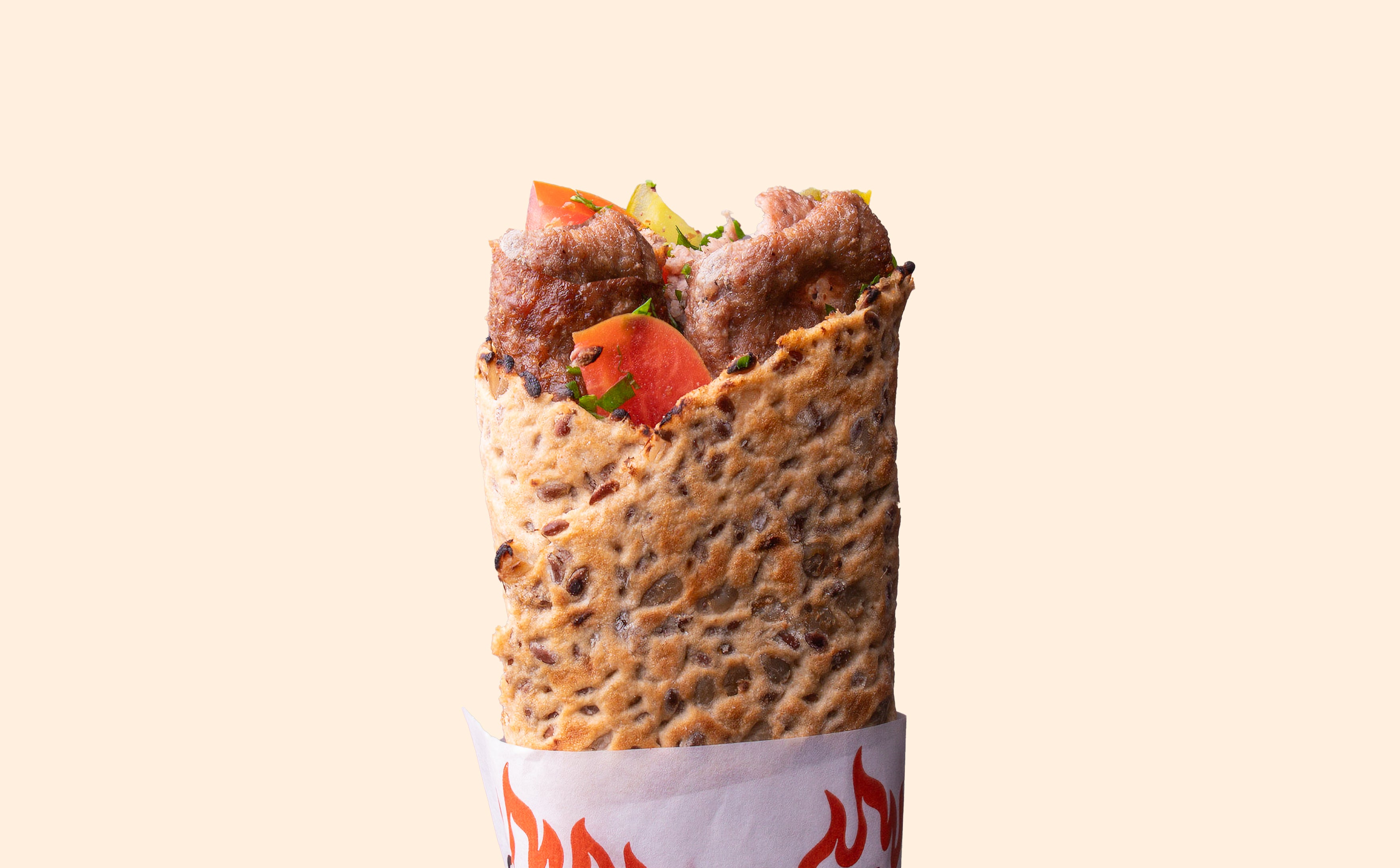 Meat Kabab Protein Sandwich