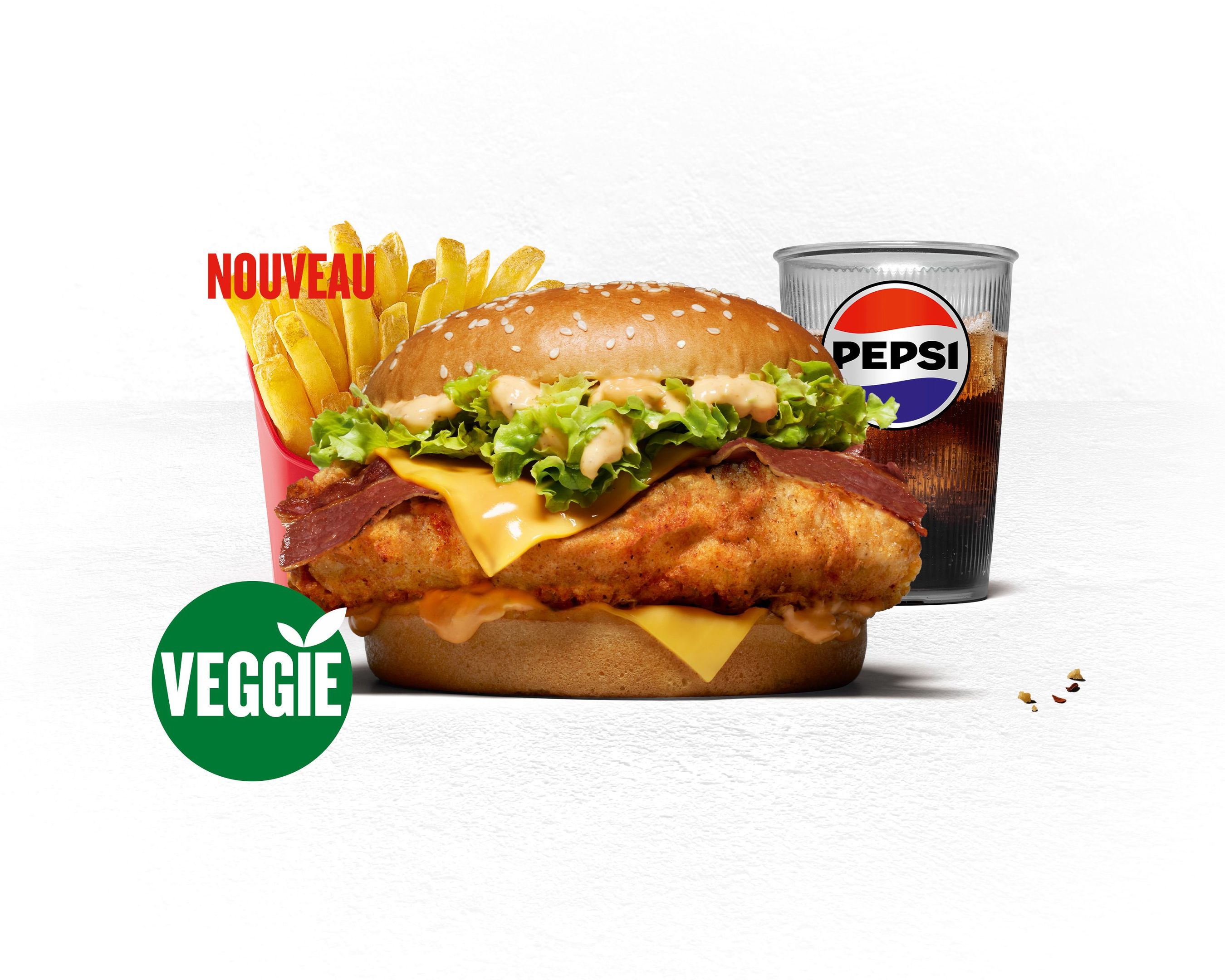 MENU COLONEL BACON VEGGIE