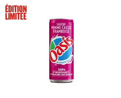 OASIS POMME CASSIS FRAMBOISE
