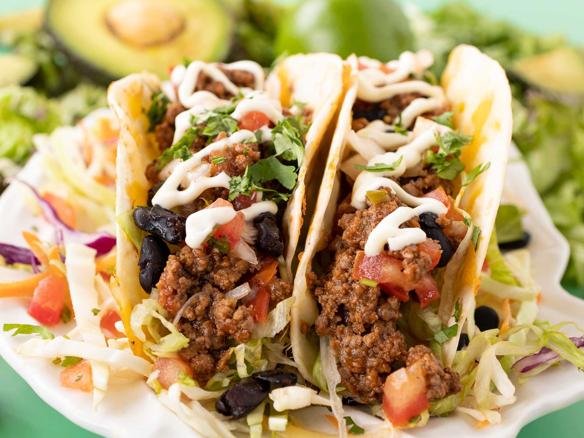 Chilli Beef Tacos