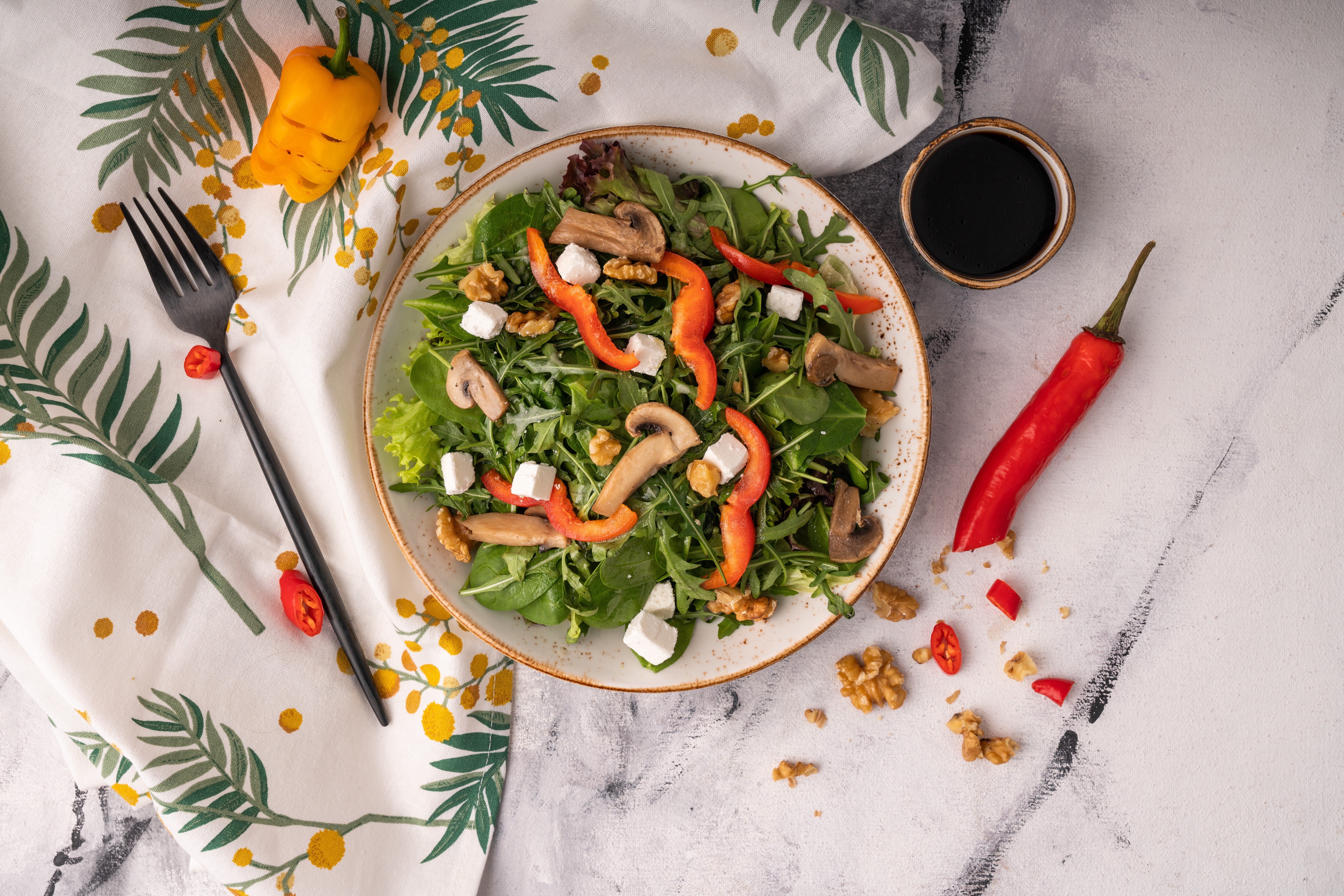 Wild Rocca Salad