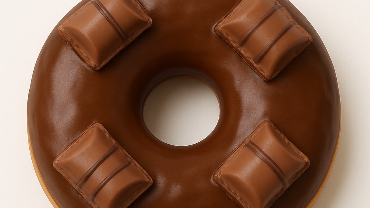 Donut Nutella Kinder Bueno