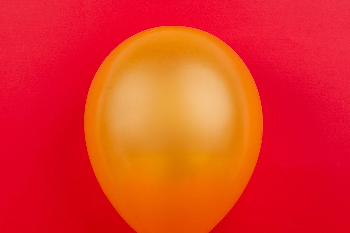 Gold balloon