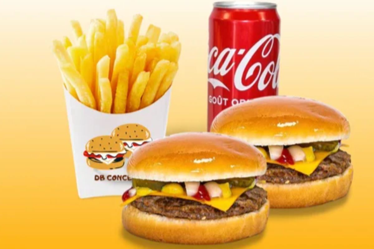 Menu DB1 - 2 Cheeseburger