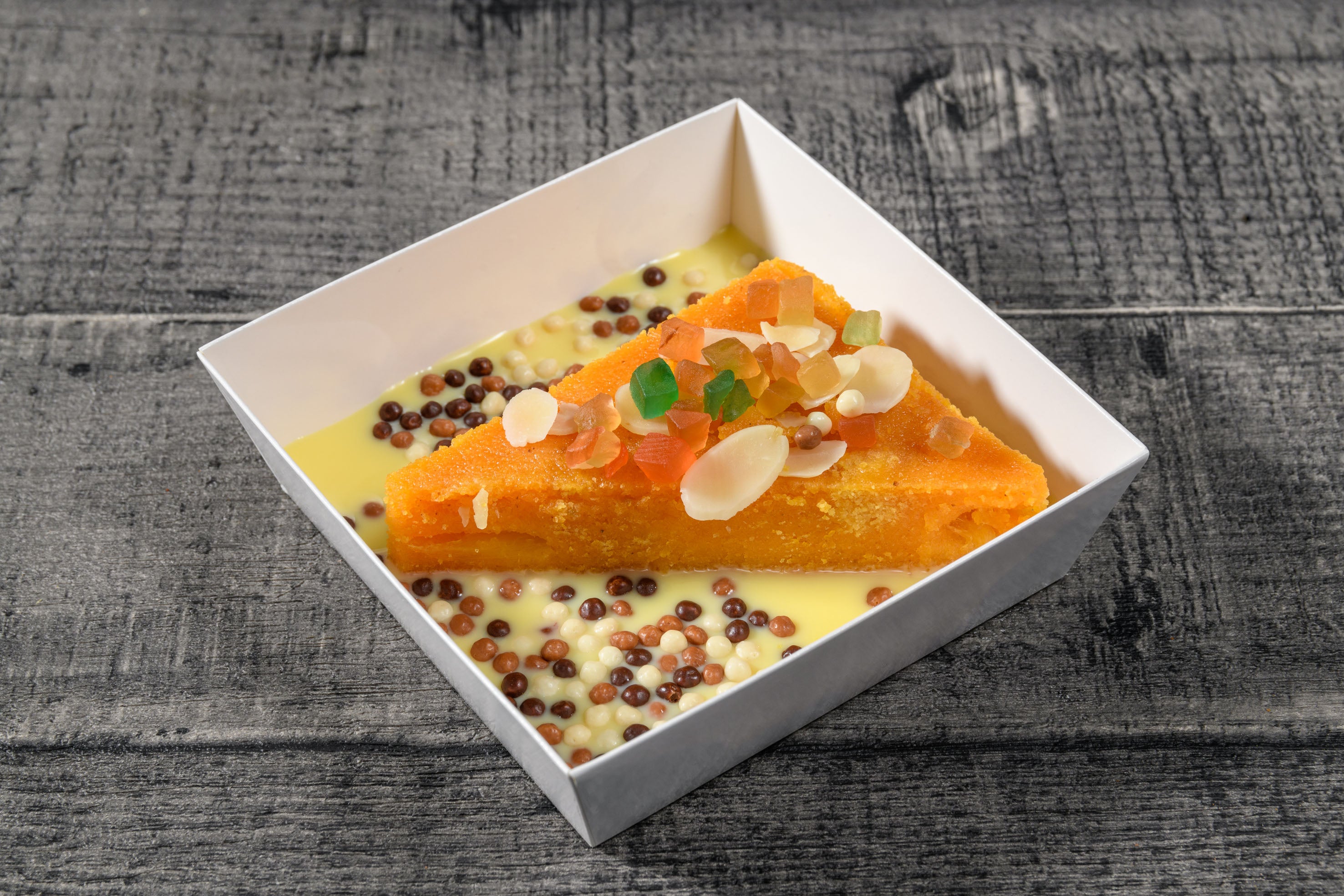 Gâteau de semoule à l'ananas 🍰🍍