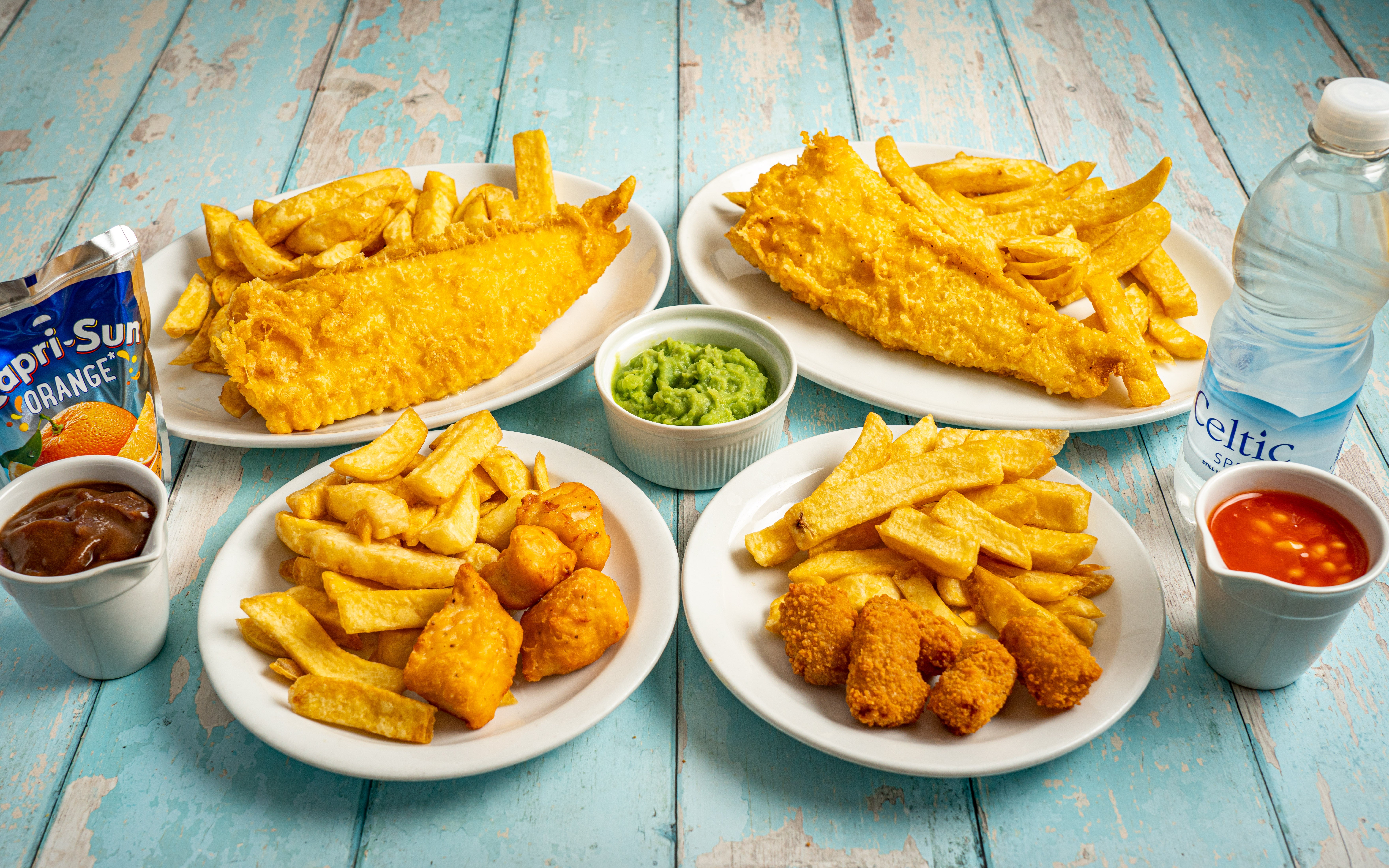 Deep Blue Fish & Chips delivery from Horsham Order with Deliveroo