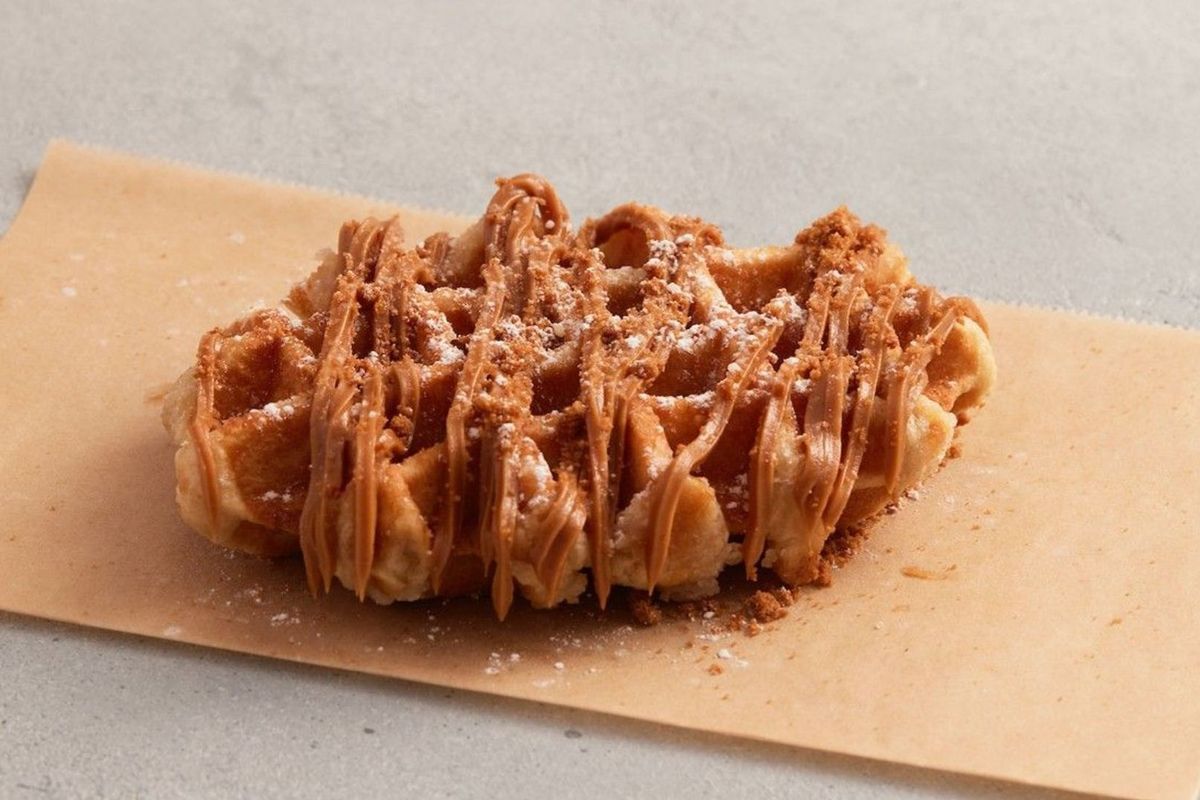Lotus Biscoff Waffle