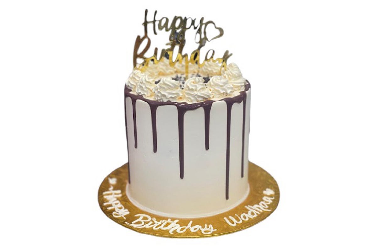 Birthday milted cake
