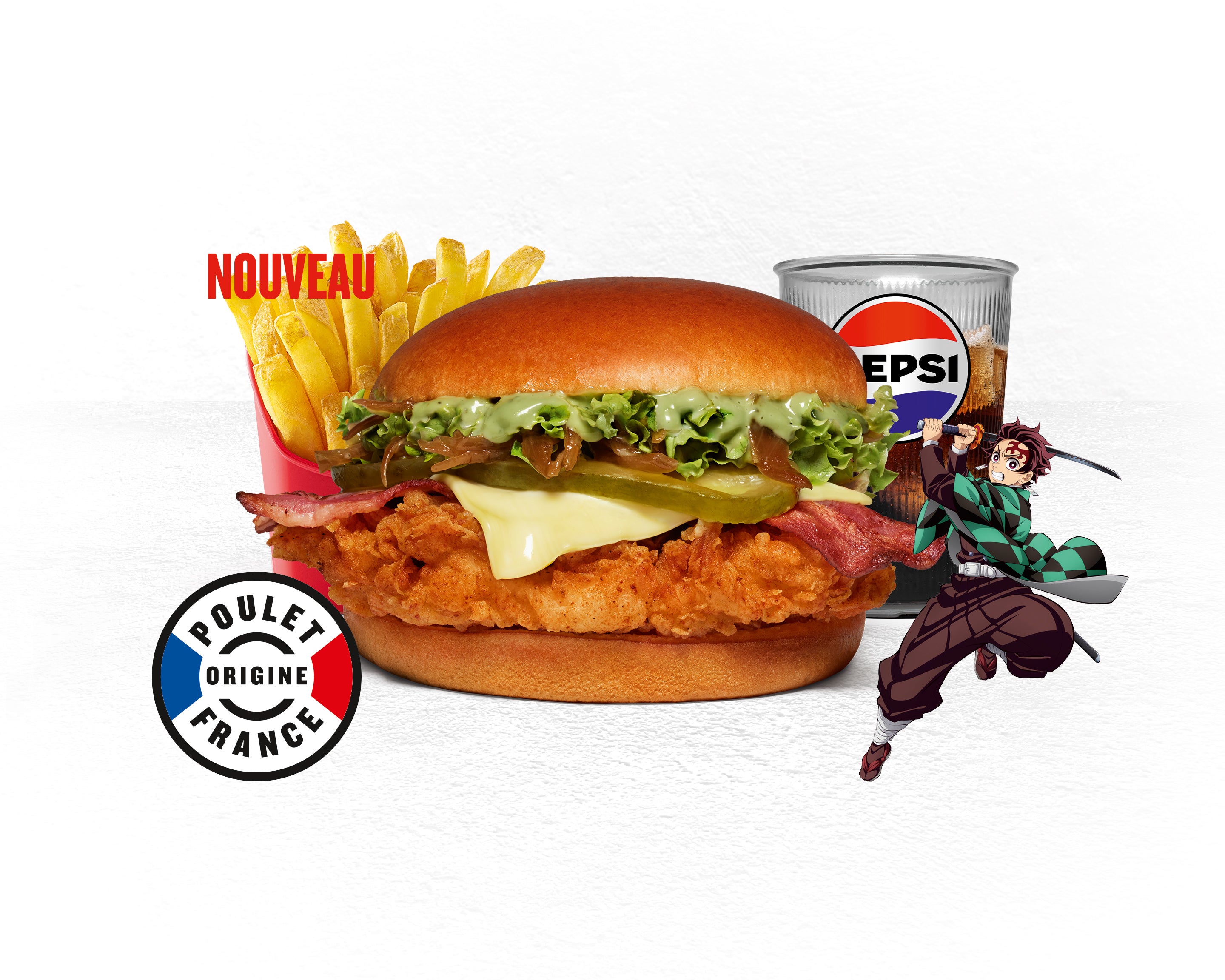MENU BURGER TANJIRO CREAMY WASABI