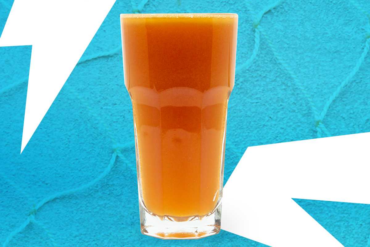 Fresh Red Apple Juice