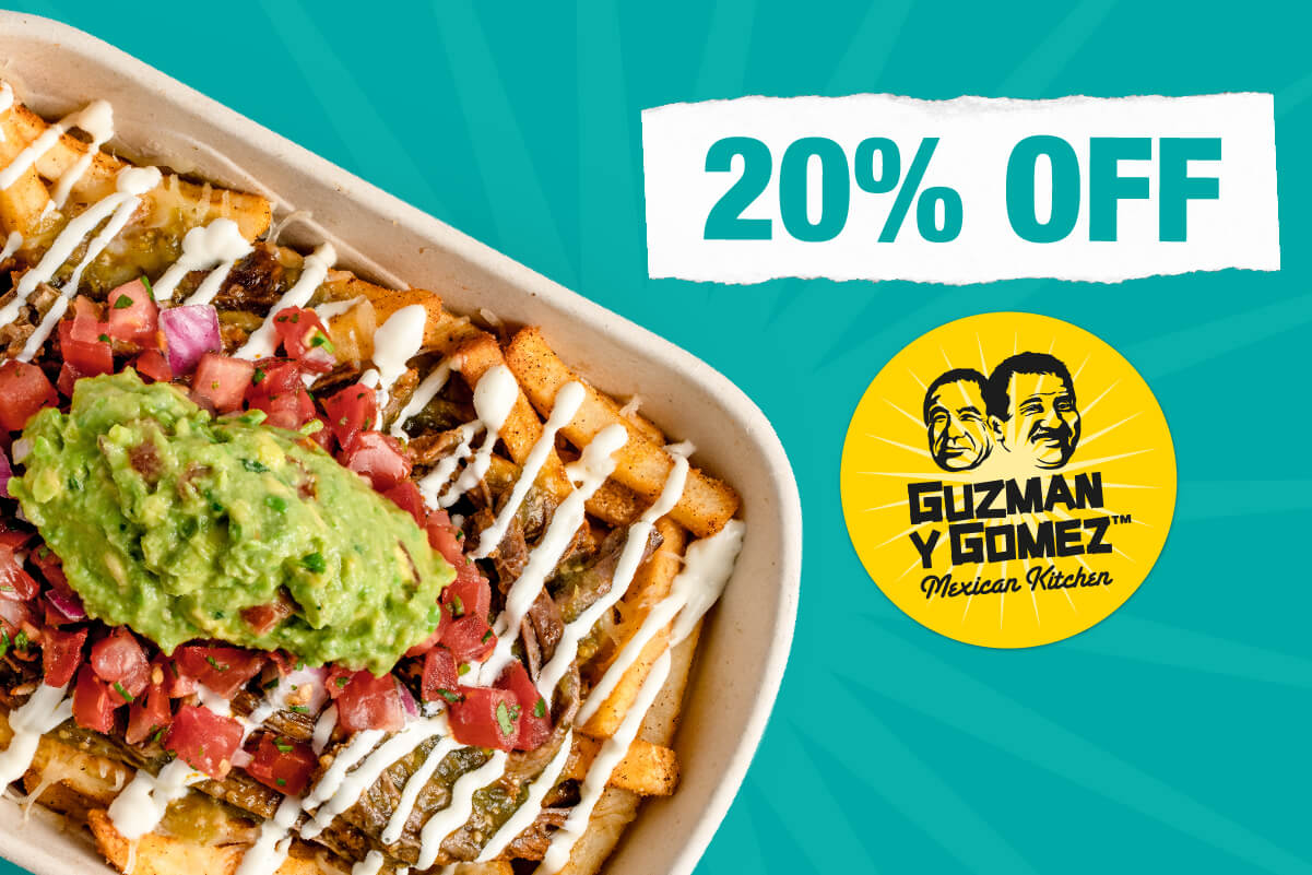 Guzman y Gomez (GYG) Belconnen delivery from Belconnen Order with