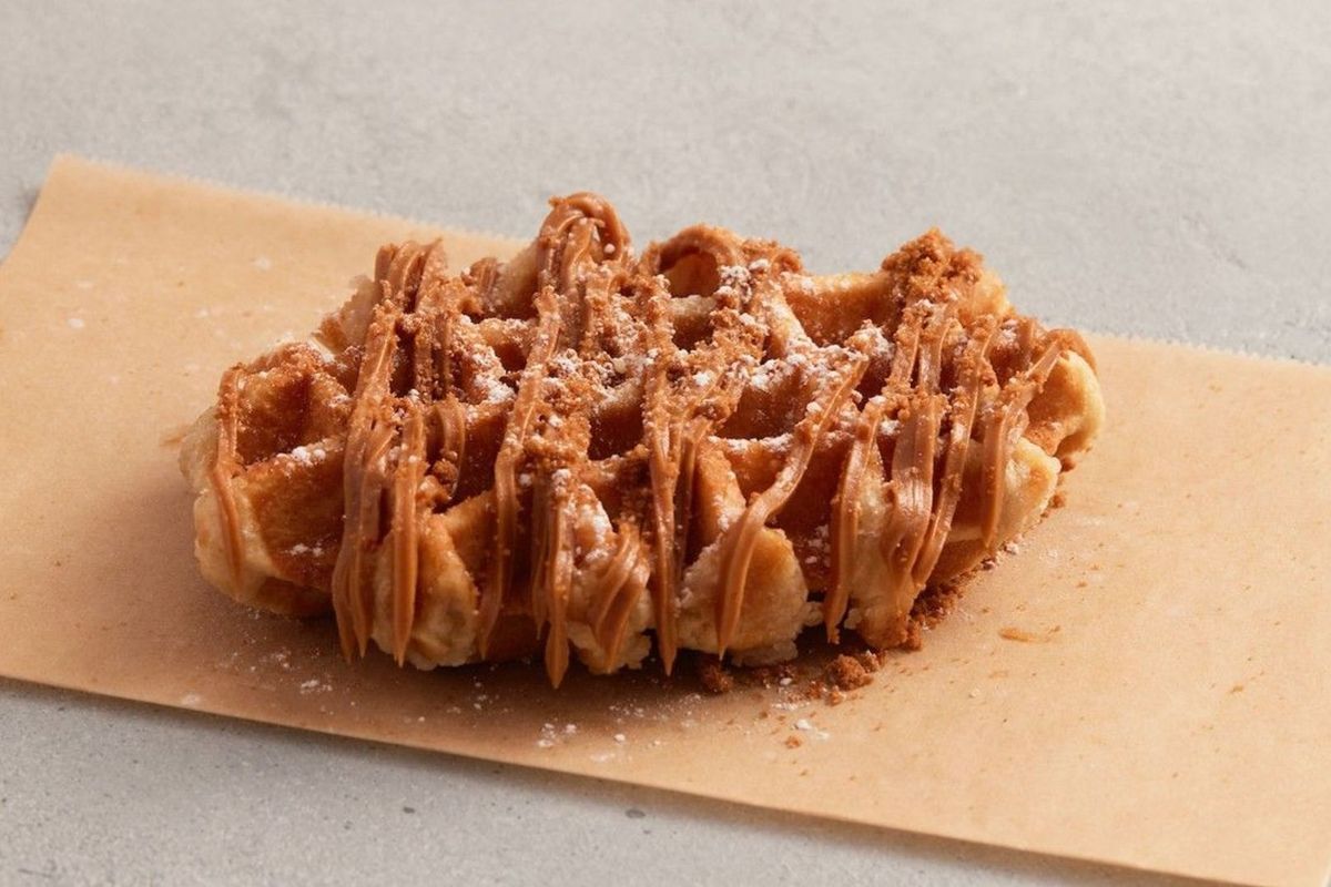 Lotus Biscoff Waffle