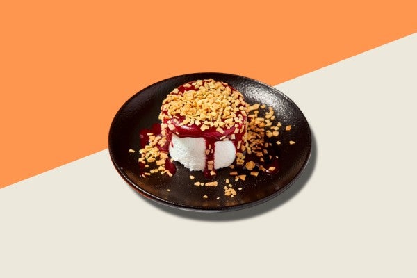 BLANC MANGER COCO - COULIS FRUITS ROUGES