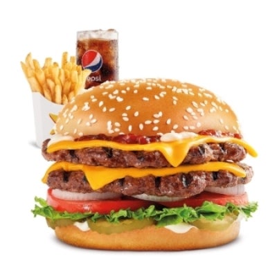 Super Star Burger Combo - Large