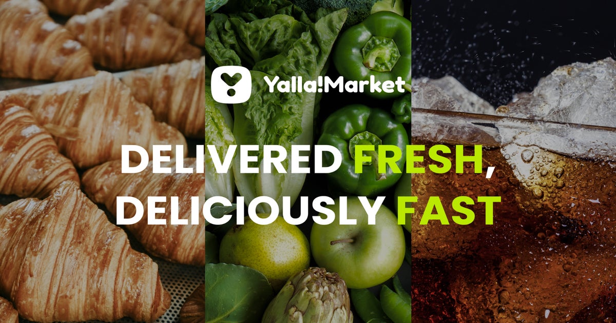 Yalla! Market Marina delivery from Jumeirah 1 Order with Deliveroo