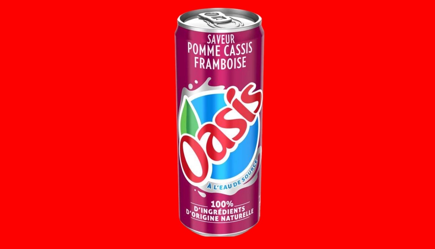 Oasis Framboise Pommes Cassis 33cl Une Explosion de Fruits 🍇🍏🍓