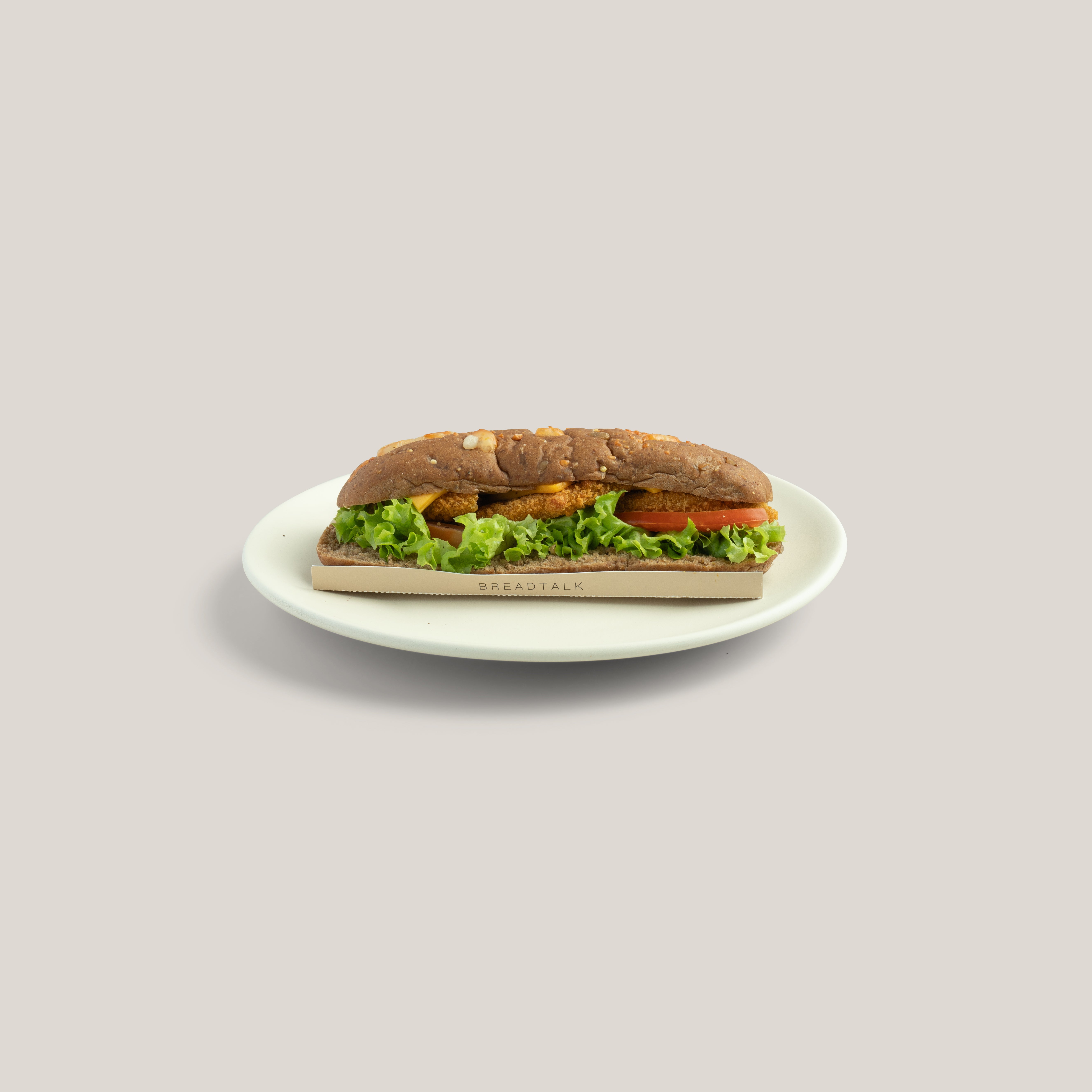 Chicken Burger Brown Bread
