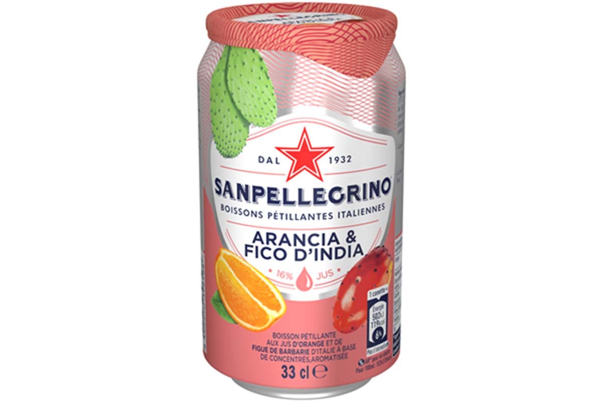 Sanpelligrino orange figue de barbarie