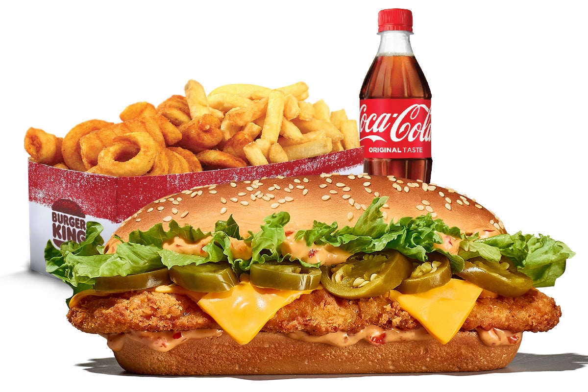 New Spicy Crispy Royale Meal - Super King