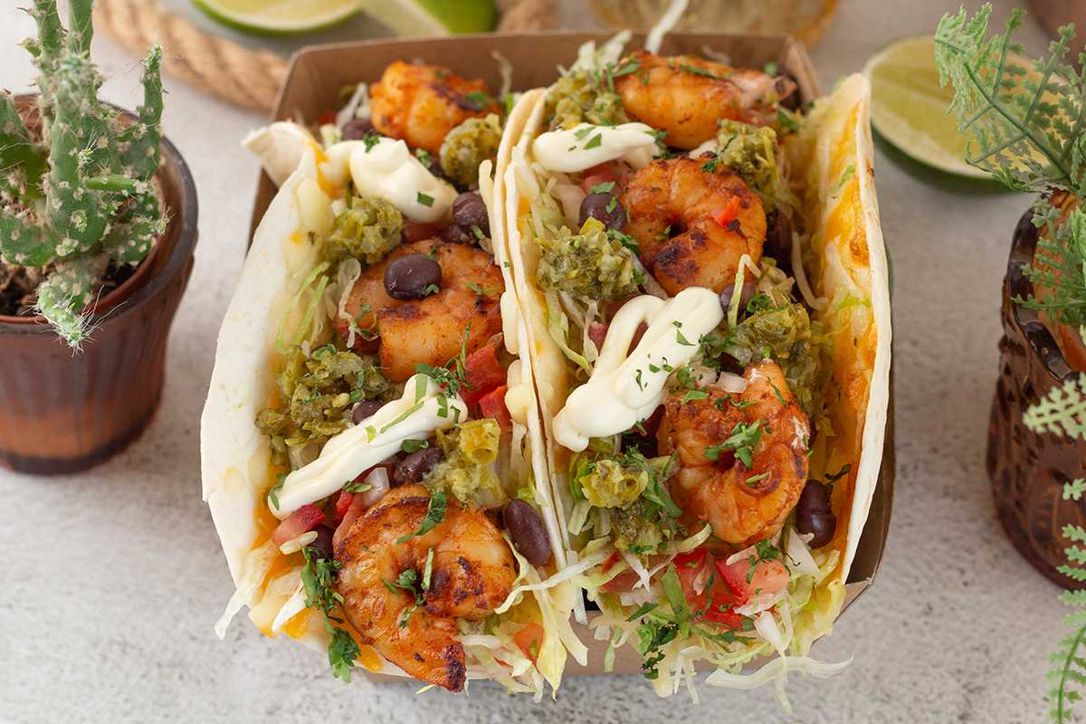 Spicy Shrimp Tacos