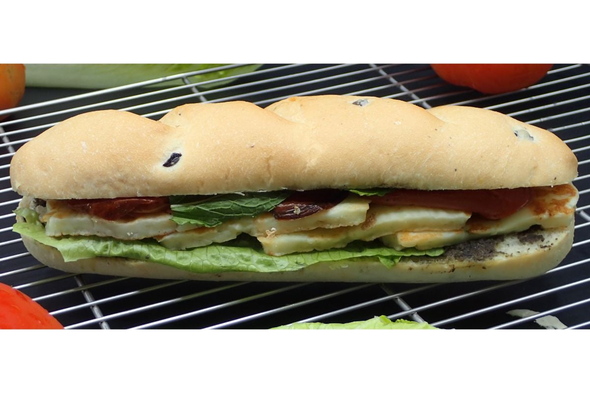 Grilled Halloumi Sandwich