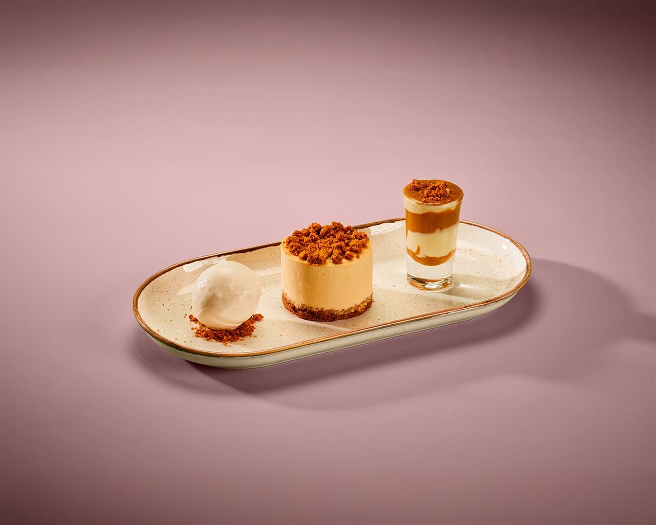 Biscoff & White Chocolate Cheesecake