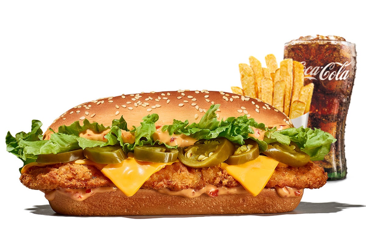New Spicy Crispy Royale Meal
