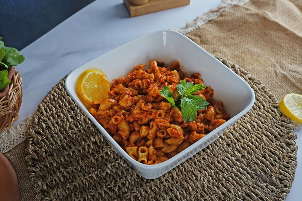 Macaroni with meat