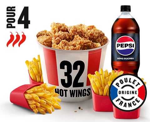 Menu 32 Hot Wings®