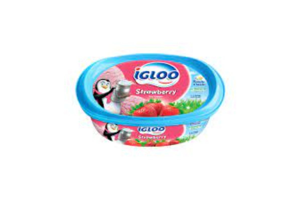 Igloo Strawberry Ice Cream 1L Tub