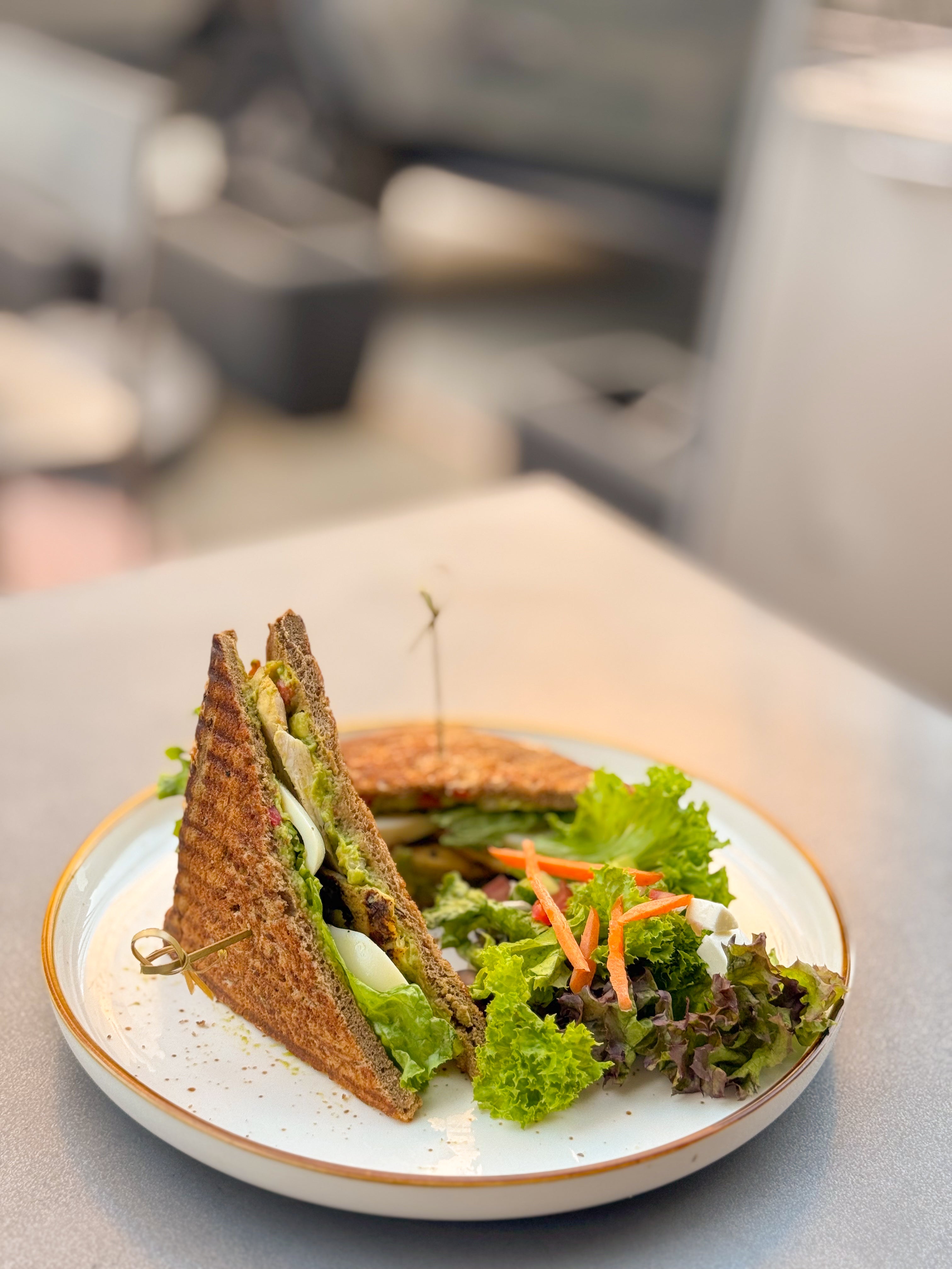 Split Chicken Club Sandwich