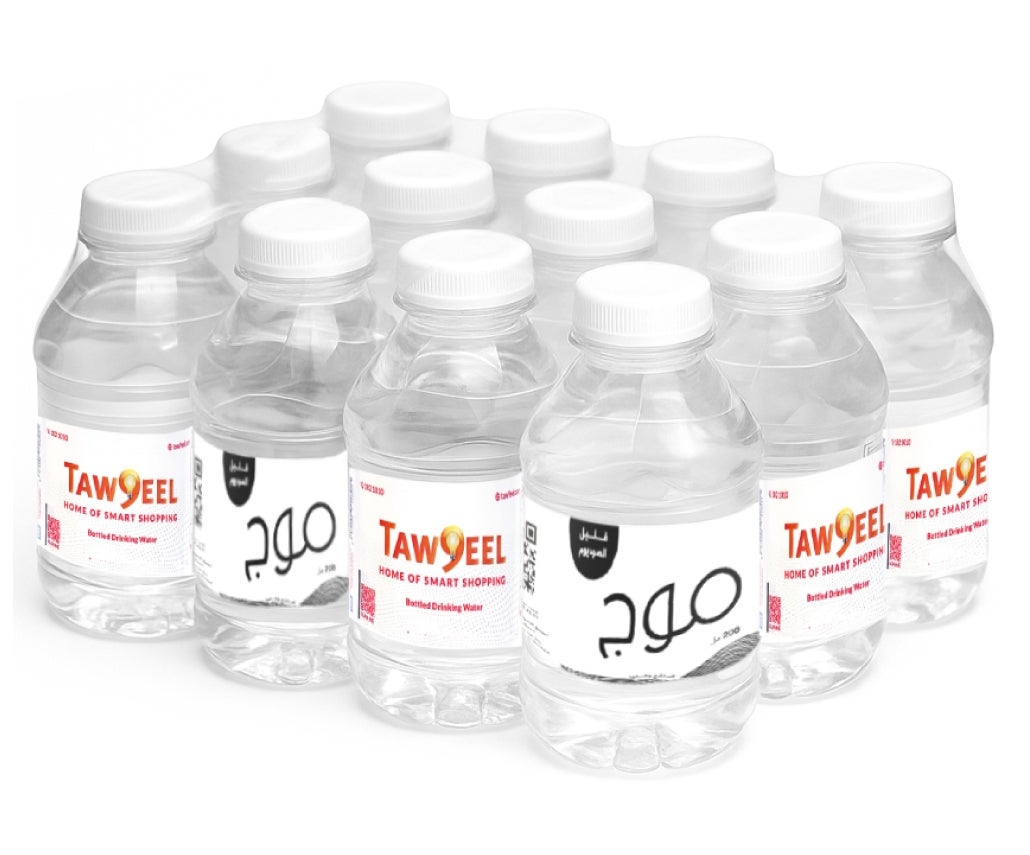 Taw9eel & MOJ Water 12×200 ml