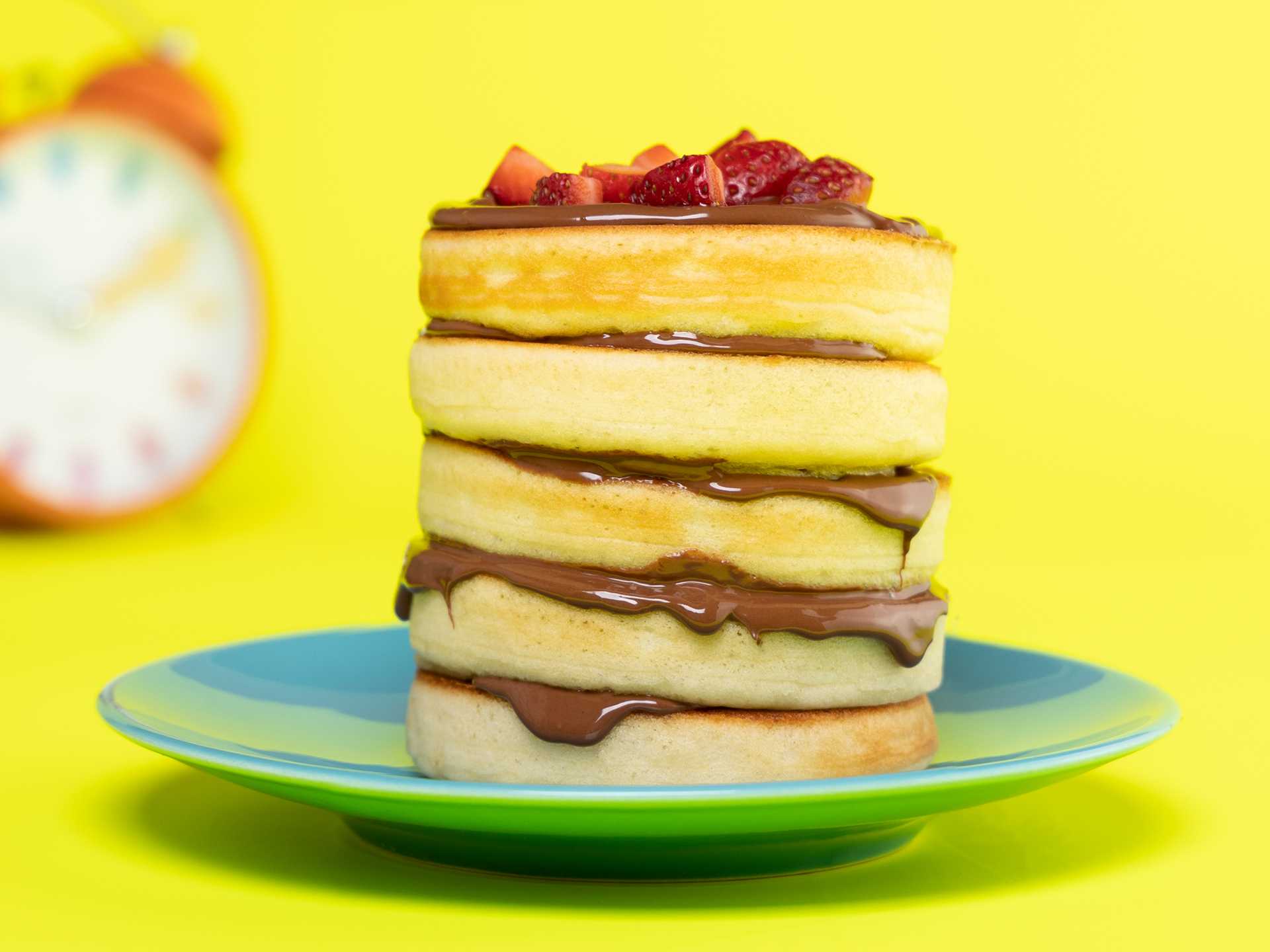 Belgian Chocolate Pancakes