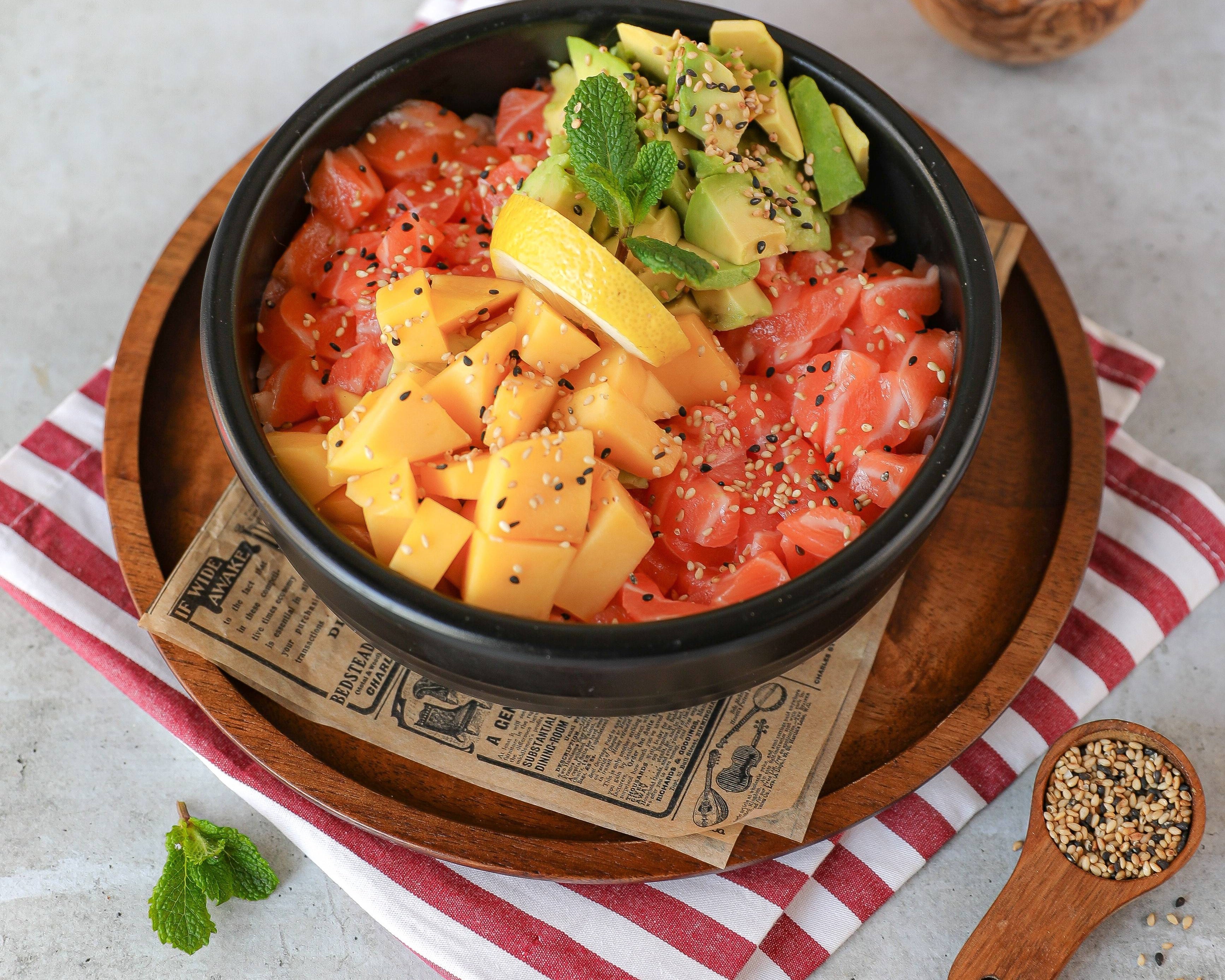 Tartare Saumon Avocat Mangue