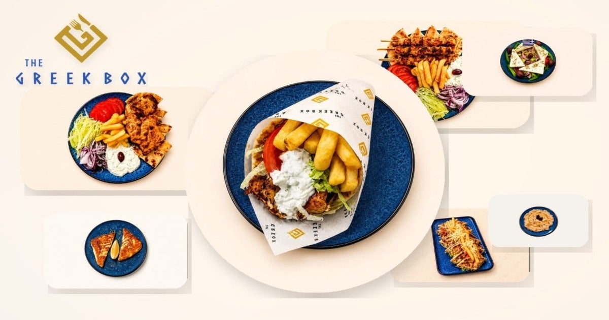 The Greek Box - Oxford delivery from New Marston - Order with Deliveroo