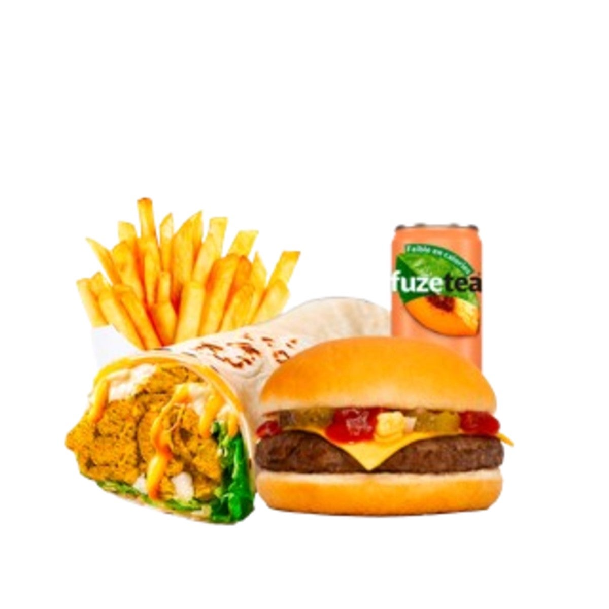 W2 - Wrap + Cheeseburger M