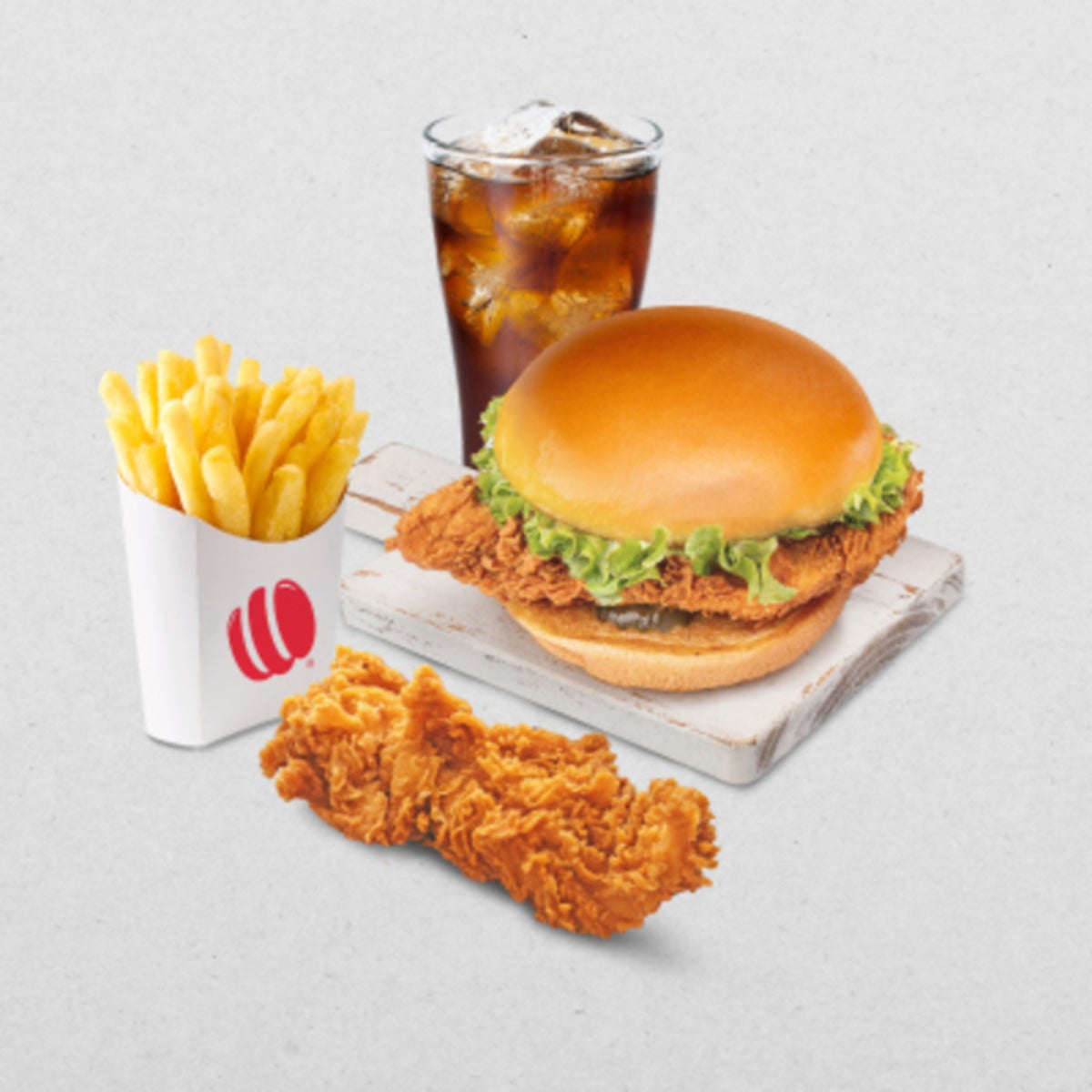 Chicken Burger 2KD Combo