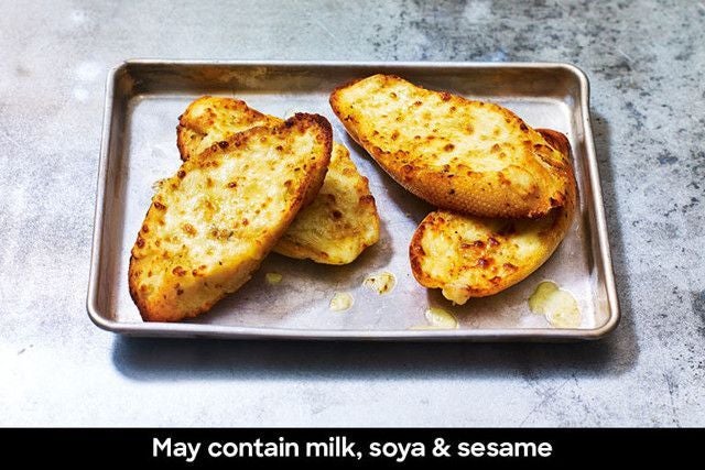 Cheesy Garlic Bread (V) (4 pieces)