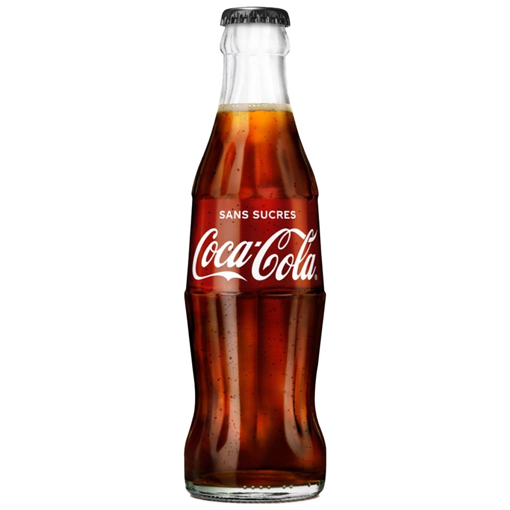 Coca cola sans sucres (verre)