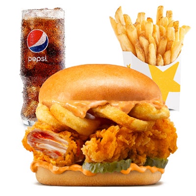Curly Santa Fe Chicken Combo - Medium