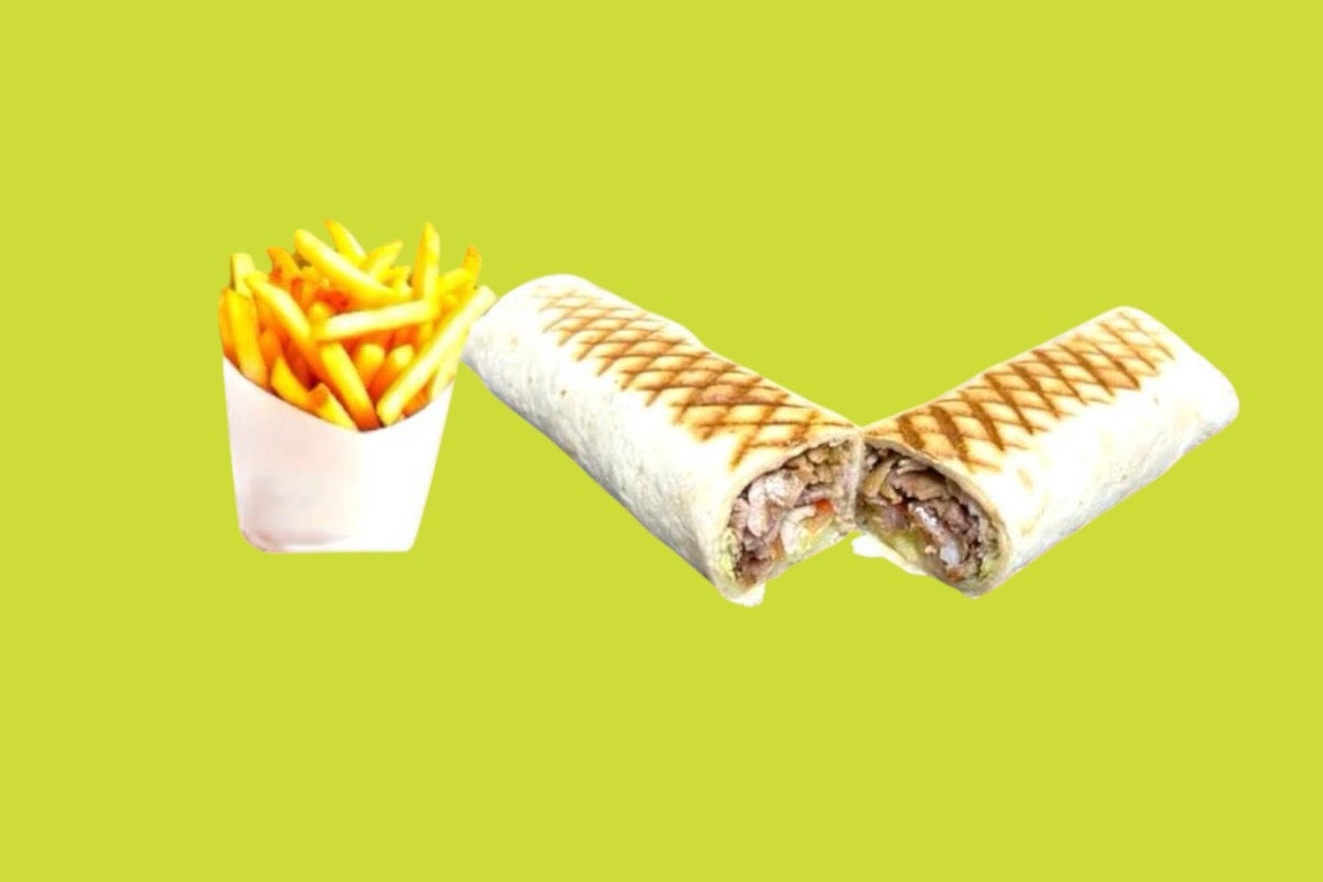 Galette Kebab + Frites T N roll