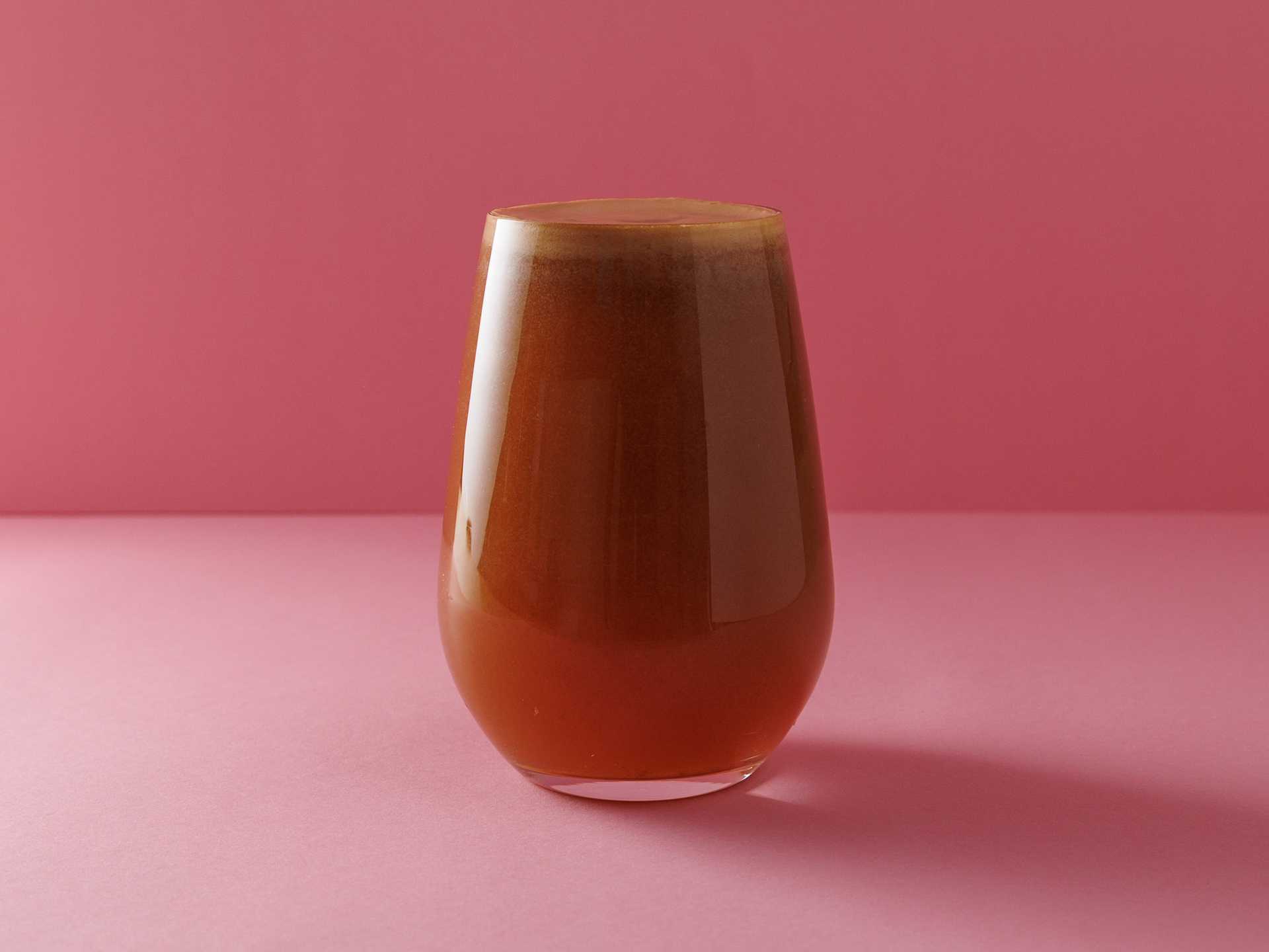 Fresh Red Apple Juice