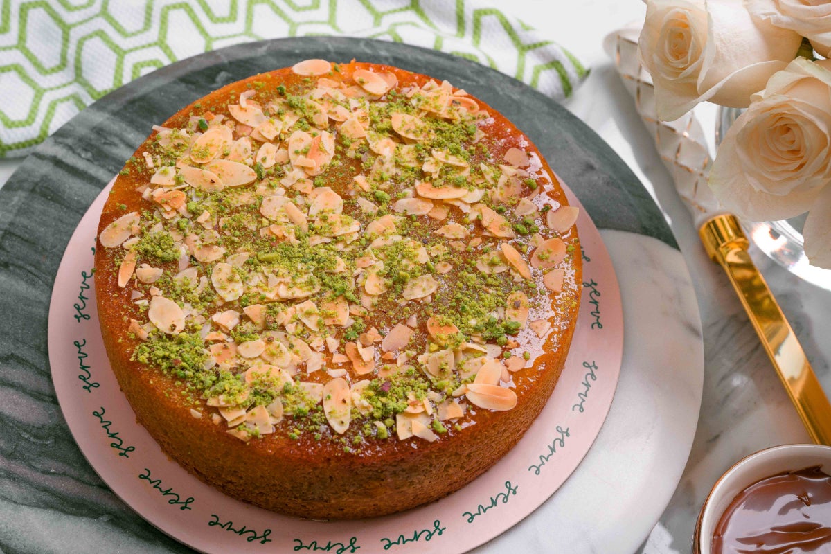 Nutella Basbousa