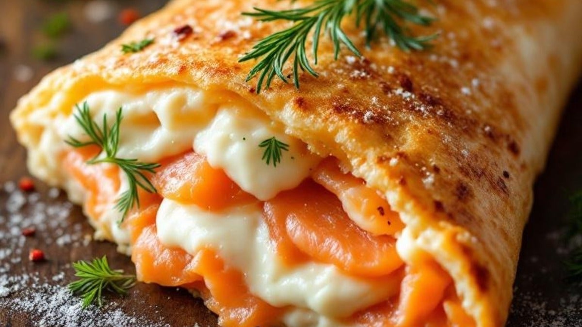 New Salmon Calzone 🐟